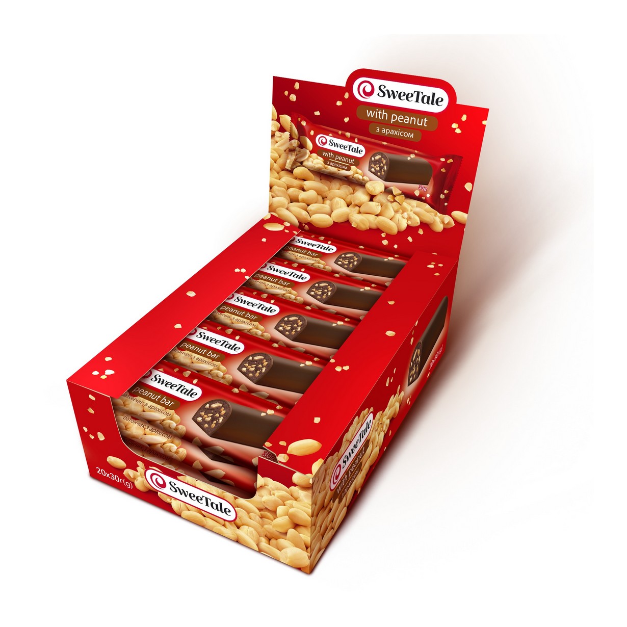 Батончик SweeTale з арахісом