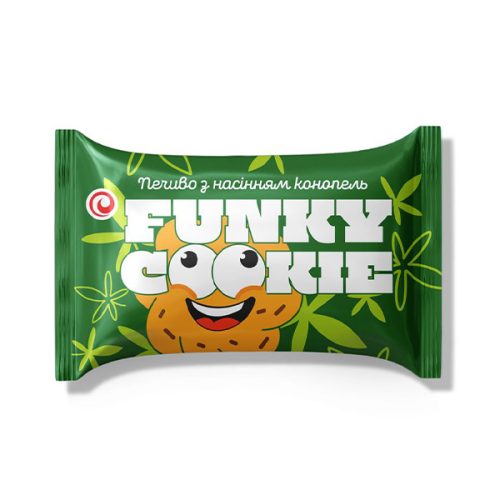 Funky Cookie печиво з насінням конопель